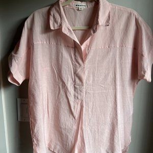 WHISTLES SOFT PINK SHORT SLEEVE